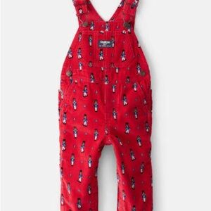 OshKosh B'gosh Red Toy Soldier Overalls